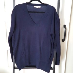 LOFT navy sweater